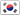 Korejská republika - vlajka